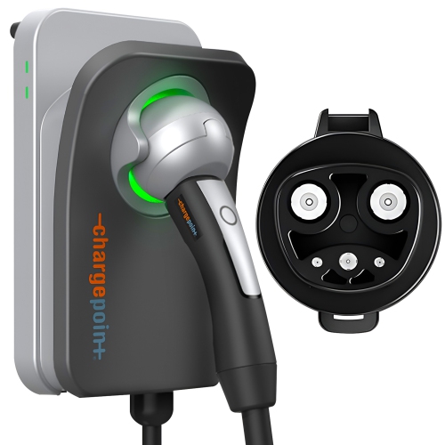 Chargeur pour véhicule électrique de niveau 2 Home Flex NACS de ChargePoint, station de chargement rapide câblée pour véhicule électrique