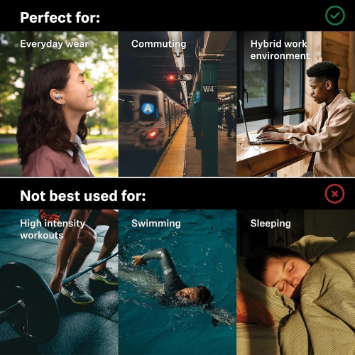 Casque d'écoute sans fil Momentum 4 de Sennheiser - Casque Bluetooth pour appels limpides, suppression adaptative du bruit, autonomie 60&nbsp;h -