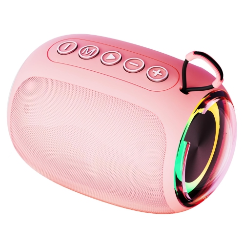 XZL Portable Bluetooth Speaker, TWS Wireless Speaker with RBG Lights, AUX, 12 Hours Playtime, Built-in Microphone, for PC, Tablet, Phone