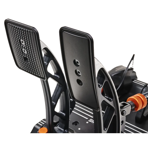 Pédales de course Forte Sim SimSports d'Asetek - Frein et accélérateur