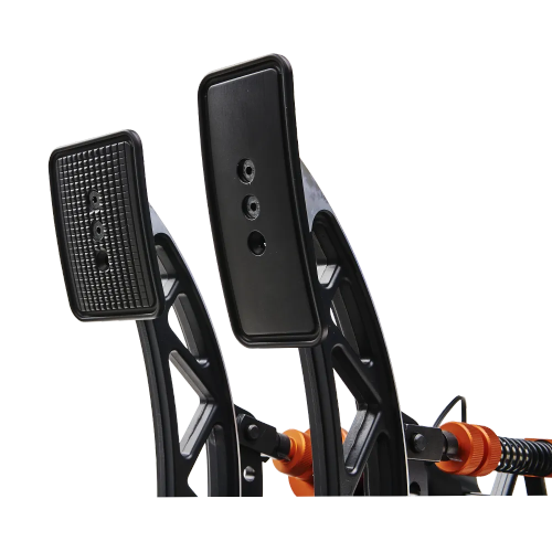 Pédales de course Forte Sim SimSports d'Asetek - Frein et accélérateur