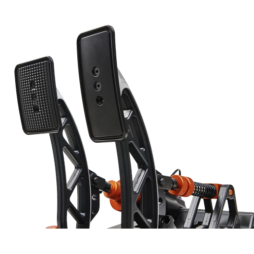 Pédales de course Forte Sim SimSports d'Asetek - Frein et accélérateur