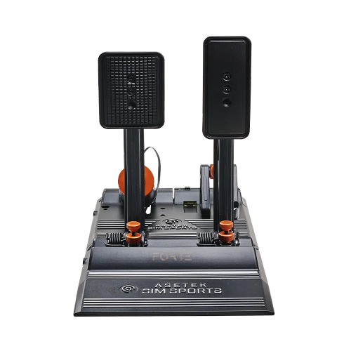 Pédales de course Forte Sim SimSports d'Asetek - Frein et accélérateur
