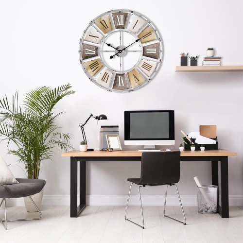Sorbus Large Wall Clock for Kitchen, Bedrooms, Office