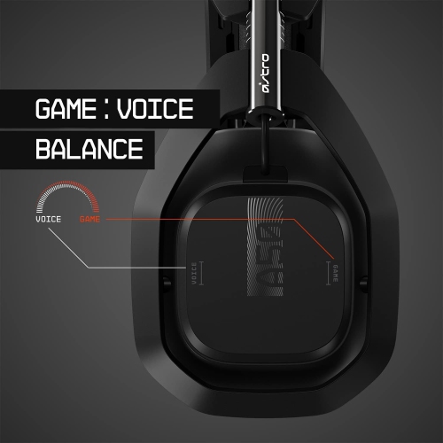 Remis à neuf - Casque d'écoute sans fil A50 d'ASTRO Gaming + station de base de 4e génération - Compatible avec PS5, PS4, PC, Mac - Noir/Argenté -