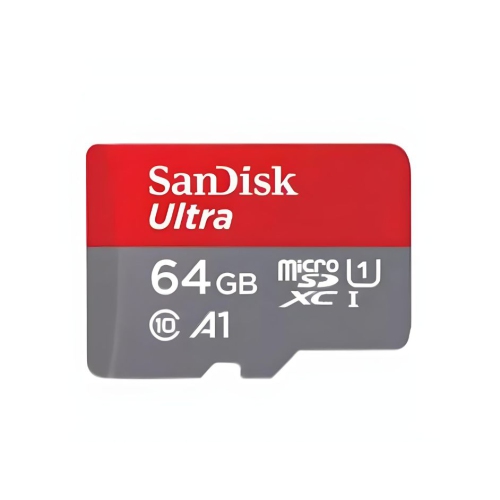 SanDisk Ultra MicroSDXC UHS-I Card With Adapter For Better Photose And Full HD Video 64 GB Speed Up To 120 MB