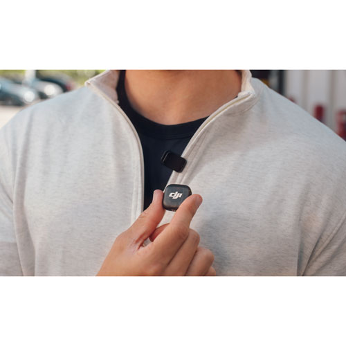 Microphone sans fil Mic 3 de DJI - Noir