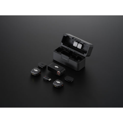 DJI Mic 3 Wireless Microphone - Black