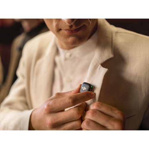 DJI Mic 3 Wireless Microphone - Black