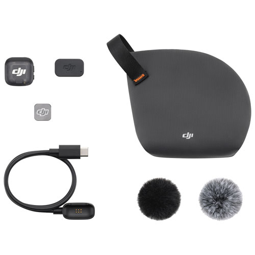 DJI Mic 3 Wireless Microphone Transmitter - Black