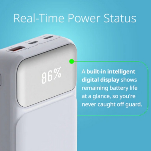 Chargeur portable 20000&nbsp;mAh DPP-201 de D-Link pour téléphones intelligents, tablettes et autres appareils USB