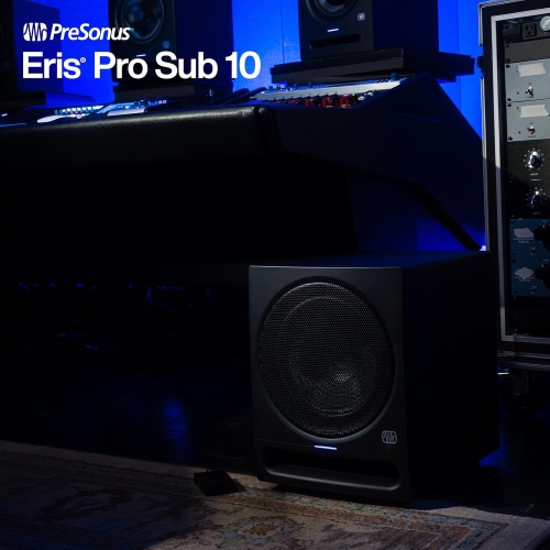 Haut-parleur d'extrêmes graves actif orienté vers l'avant de studio de 10 po ERIS-PRO-SUB10 de Presonus