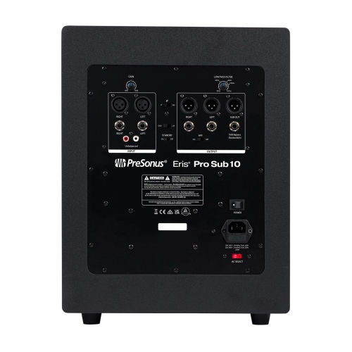 Haut-parleur d'extrêmes graves actif orienté vers l'avant de studio de 10 po ERIS-PRO-SUB10 de Presonus