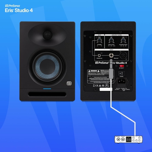 PreSonus ERIS-STUDIO5 Eris Studio 5 Compact 5" 80W Studio Monitor with EBM Waveguide