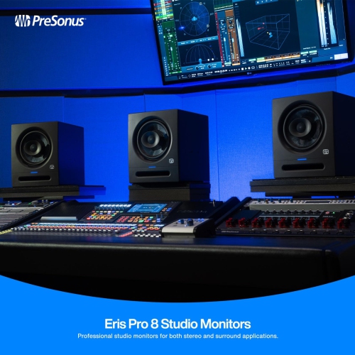 Moniteur de studio coaxial actif à 2 voies de 8 po ERIS-PRO8 de Presonus