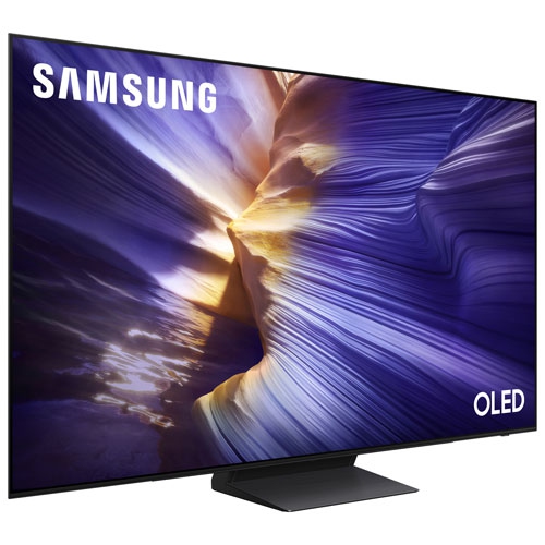 Samsung 77" 4K UHD HDR OLED 144Hz Tizen Smart TV (QN77S90FAFXZC) (SHIPPING IN BC LOWER MAINLAND ONLY) by SAMSUNG - Open Box condition - Image 2