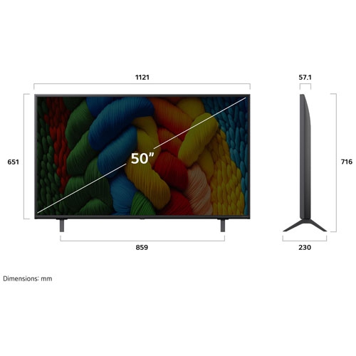LG 50" NANO80 4K UHD HDR NanoCell LED webOS Smart TV (50NANO80AUA) - Great for Streaming by LG - Open Box condition - Image 2