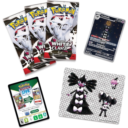 Pokemon TCG Scarlet & Violet — White Flare | Tech Sticker Collection