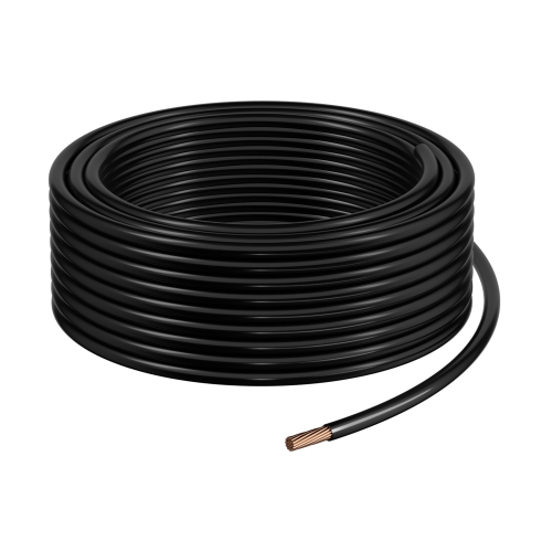 VEVOR 4 AWG THHN Wire, 19-Stranded, 100% OFC Copper Electrical Building Wire with Nylon Jacket, Rated for Up to 600 Volts, for Indoor & Outdoor Use,