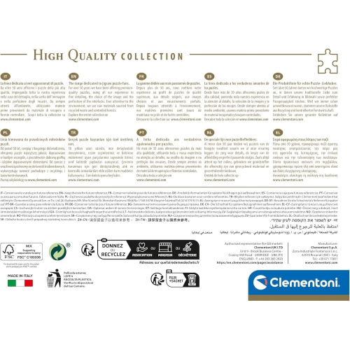 Clementoni 39799 Impossible Donald Duck 1000 Pieces-Compact Box, Poster Included