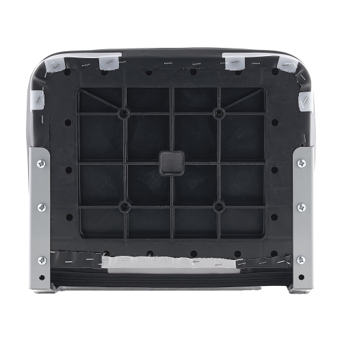 VEVOR Boat Seat, Low Backrest, Folding Fishing Boat Seat with Thickened Sponge Cushion & Waterproof PVC Leather, Aluminum Alloy Hinges, Flip Up Boat