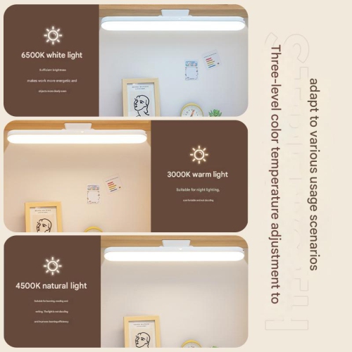 LED eye protection desk lamp student study special magnetic lamp dormitory bedside lamp rechargeable reading lamp bedroom night light