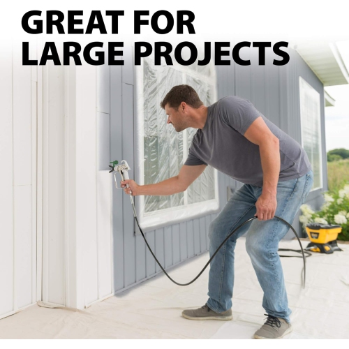 Wagner 0580678 Control Pro 130 Power Tank Paint Sprayer, High Efficiency Airless with Low Overspray