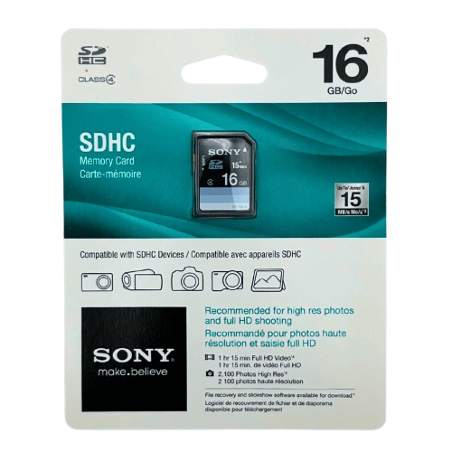 Sony SD Memory Card 16GB SF-16N4/TQ1
