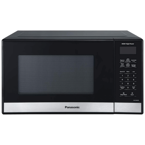 Four à micro-ondes de 0,9 pi3 NN-SG458S 900 W de Panasonic avec Acier inoxydable noir remis à neuf