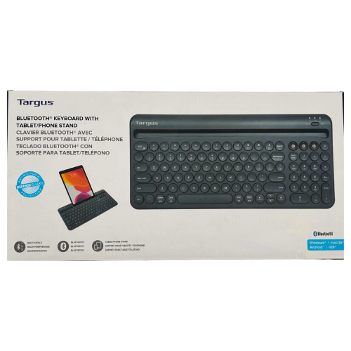 Targus Bluetooth Keyboard with Tablet/Phone Stand #AKB867