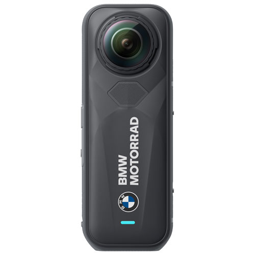 Caméra de sport étanche 8K 360° X5 édition BMW Motorrad d'Insta360 - Anglais