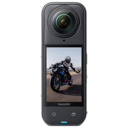 Caméra de sport étanche 8K 360° X5 édition BMW Motorrad d'Insta360 - Anglais
