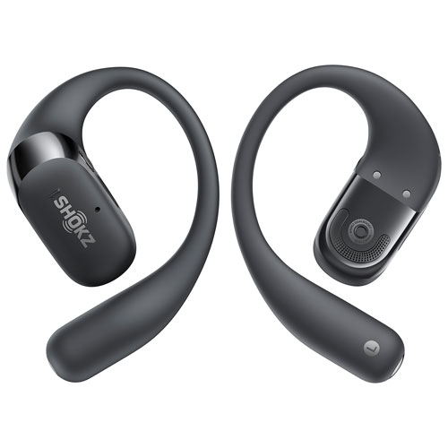 Shokz OpenFit 2+ Open-Ear True Wireless Headphones - Black