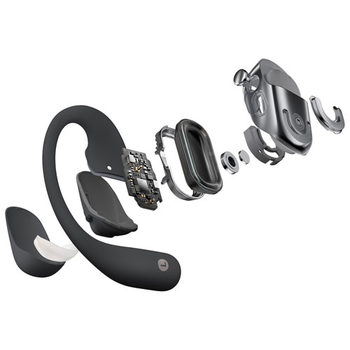 Shokz OpenFit 2+ Open-Ear True Wireless Headphones - Black