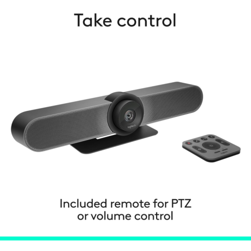 Refurbished - Logitech MeetUp HD Video and Audio Conferencing System for Small Meeting Rooms (960-001101)