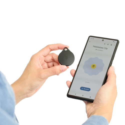 Ensemble de repérage d'article universel rechargeable Pebblebee – Suivi Bluetooth intelligent avec batterie rechargeable