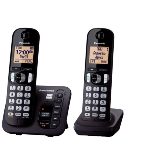 Téléphone sans fil Panasonic 2 combinés #KXTGC222 Remis à neuf