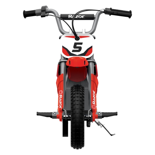 Moto tout-terrain électrique Razor MX350 Dirt Rocket pour enfants, motocross, rouge