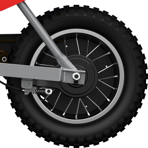 Moto tout-terrain électrique Razor MX350 Dirt Rocket pour enfants, motocross, rouge