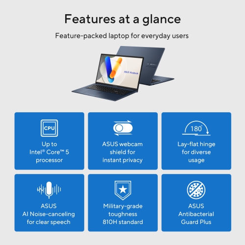 ASUS Vivobook 17 Thin & Light Laptop