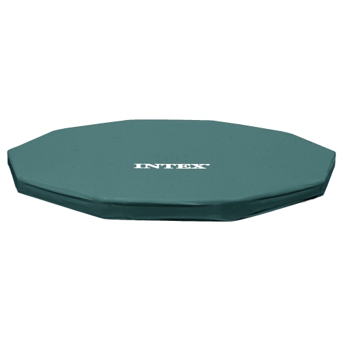 Piscine d'extérieur à cadre en métal de 10 pi x 30 po avec pompe à filtre et couvercle d'INTEX