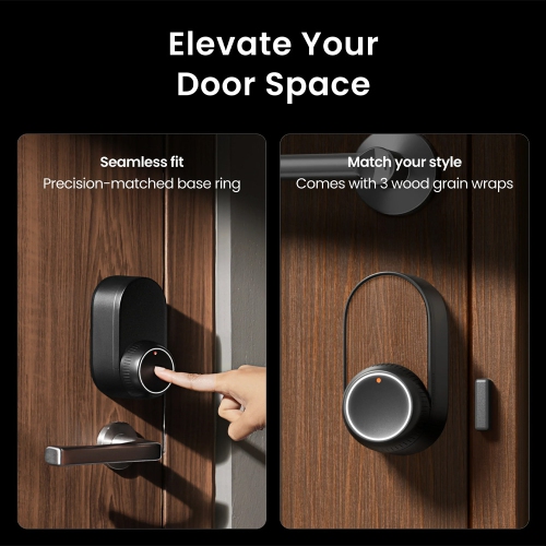 SwitchBot Smart Lock Ultra | Keyless Entry Door Lock with Auto-Lock, Quiet Mode & 17 Unlock Methods