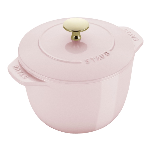 Cocotte à riz ronde en fonte La Cocotte 1,75&nbsp;L DE STAUB, rose sorbet