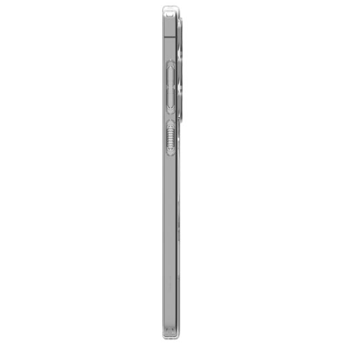 Étui rigide ajusté Crystal Flex MagFit de Spigen pour Galaxy S25 FE - Blanc transparent