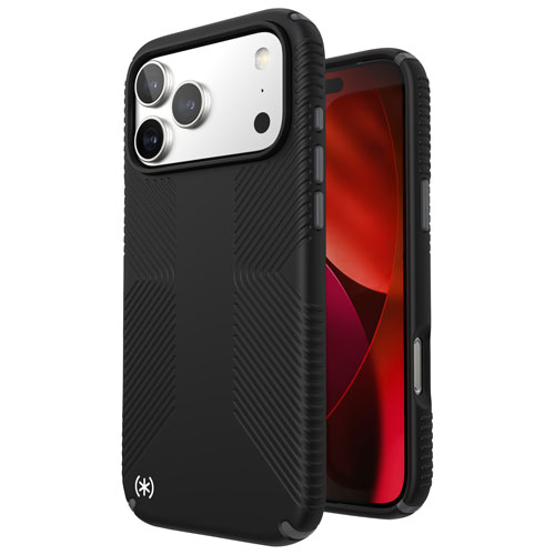 Speck Presidio2 Grip Fitted Hard Shell Case with MagSafe for iPhone 17 Pro Max - Black