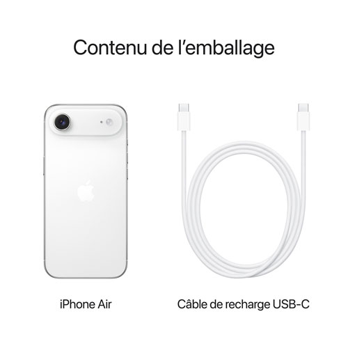 Koodo Apple iPhone Air 1TB - Cloud White - Select Tab Plan