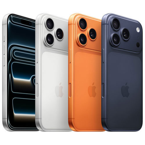 iPhone 17 Pro de 256 Go d'Apple avec Virgin Plus - Bleu foncé - Financement mensuel