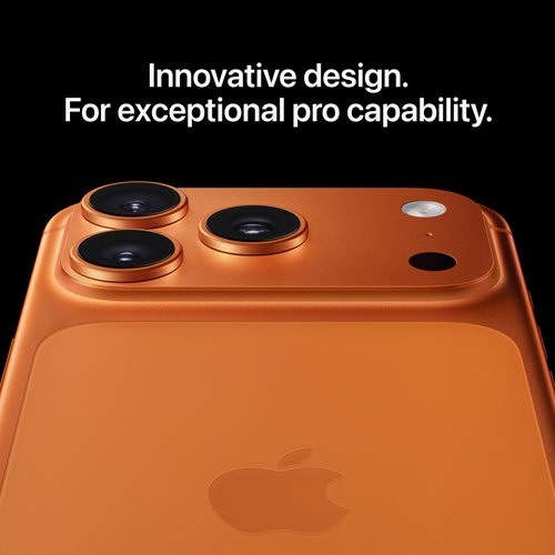 Bell Apple iPhone 17 Pro 512GB - Cosmic Orange - Monthly Financing