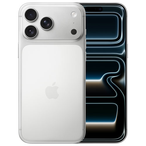 iPhone 17 Pro Max de 512 Go d'Apple avec Freedom Mobile - Argent - Paiement Balance mensuel