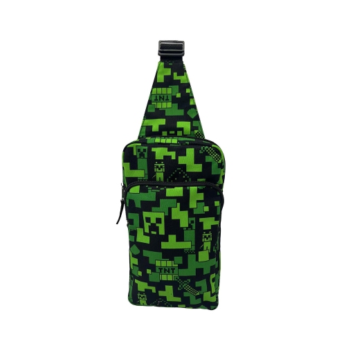 Sac à bandoulière Minecraft Creeper de 11 po